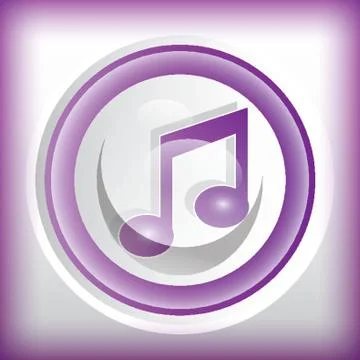 Musical note Stock Illustration