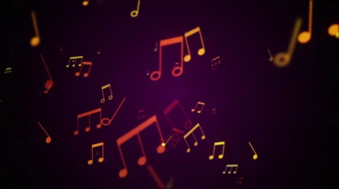 Musical Notes 1 Stock-Footage 5189453