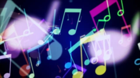 Musical Notes 2 Stock-Footage 5186827