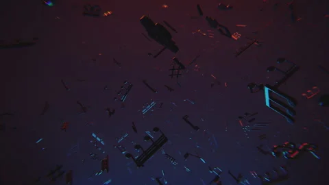 Musical Notes Background Loop Stock Footage 245709808