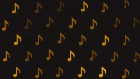 Musical notes. Blinking abstract background Stock Footage 107229848