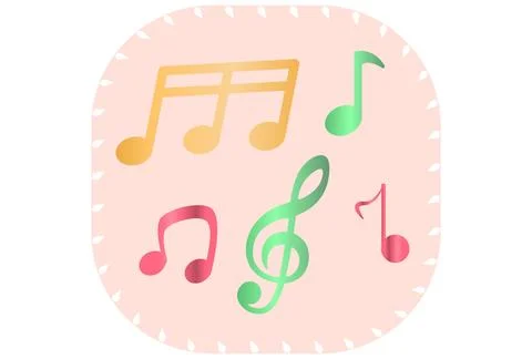 Musical Notes Concept Illustration Stock Illustration
