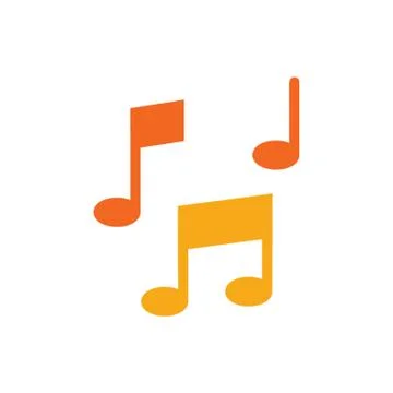 Musical Notes Icon Stock Illustration