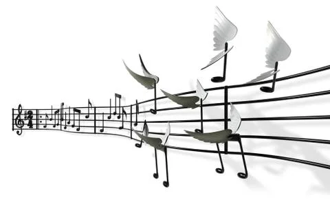 Musical notes Stock Illustration
