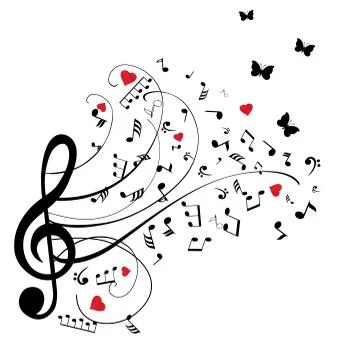 Musical Notes Stock Illustration