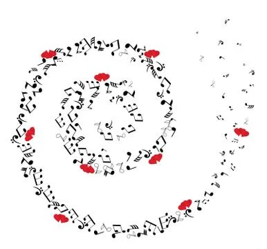 Musical Notes Illustrazione stock