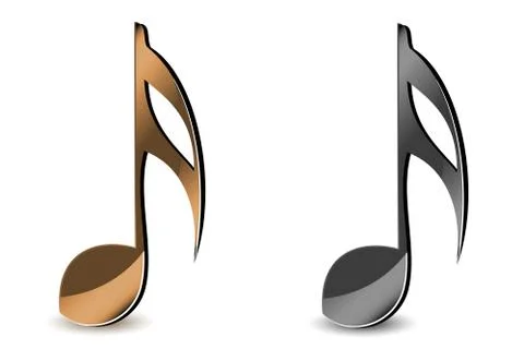 Musical notes Stock Illustration