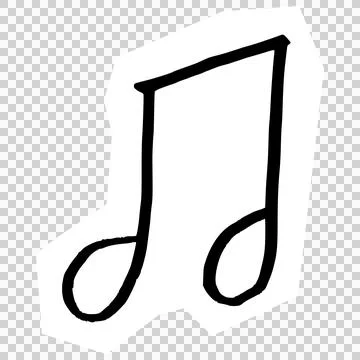 Musical notes 库存插图