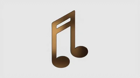 Musical Notes in Motion: Adding Life to Your Videos Video stock 244301539