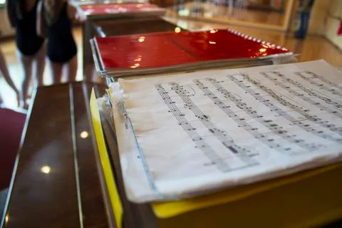 Musical notes Stock-Fotos