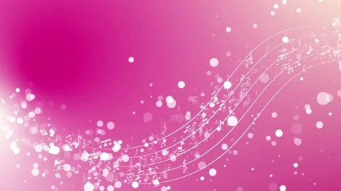 Musical notes symbols. loop. Simple and Flat design. Stock Footage 165555761