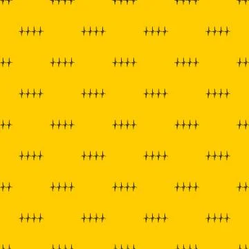 Musical pulse pattern vector Stock Illustration