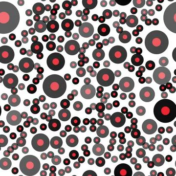 Musical records. Seamless pattern. Jazz Day Background. Illustration. Stock Illustration