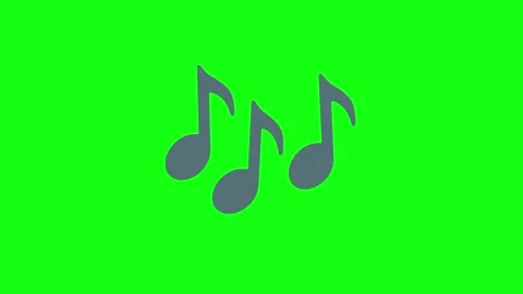 Musical Scale Chroma Key Animation 库存影片 337924033