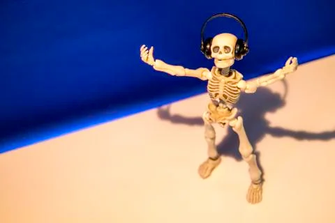 Musical Skeleton Stock Photos