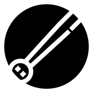 Musical string instrument icon with abstract design Stock Illustration
