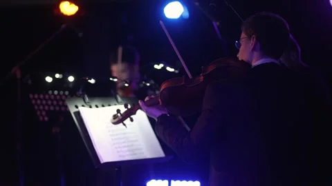 Musical Symphony Stock Footage 318420876