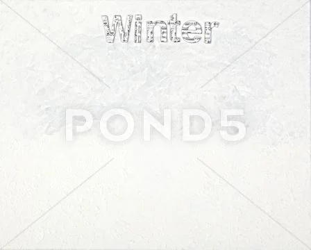 Musical winter texture Stock Illustration