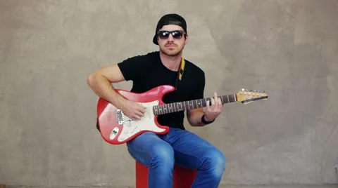 Musician Stock Footage 12366913