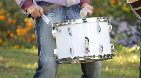 Musician playing the drum Video stock 8777065