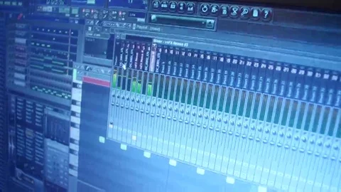 Musician [producing] Stock-Footage 69226720