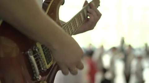 The musicians are singing Stock Footage 156297830