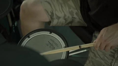 The musicians are singing Stock Footage 156297844