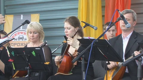 Musicians Stock Footage 5322755