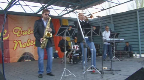 Musicians Stock Footage 5951255