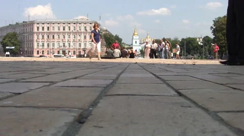 Musicians in Kiev Ukraine Stock Footage 46164973