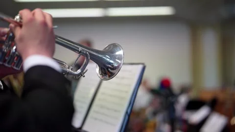 Musicians perform Stock Footage 320334092