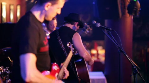 Musicians play Stock Footage
