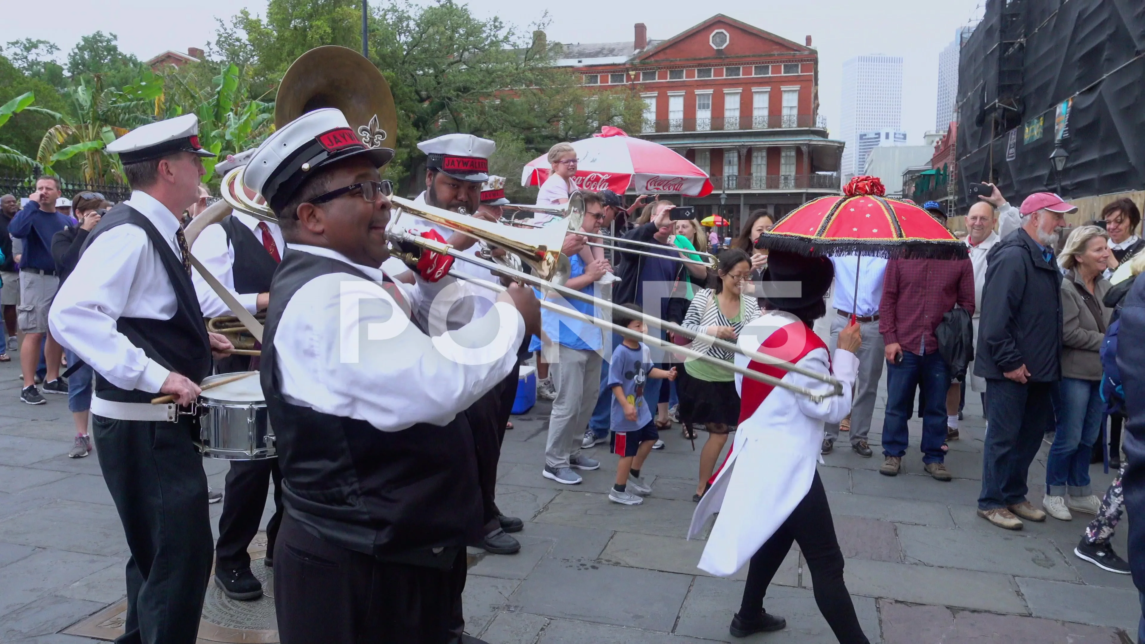 Musicians At A Wedding Ceremony In New Orleans Footage 65518268