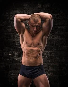 Muskeln,muskulös,bodybuilder,muskel,bodybuilding,kraftsportler *** muscles.. Stock Photos