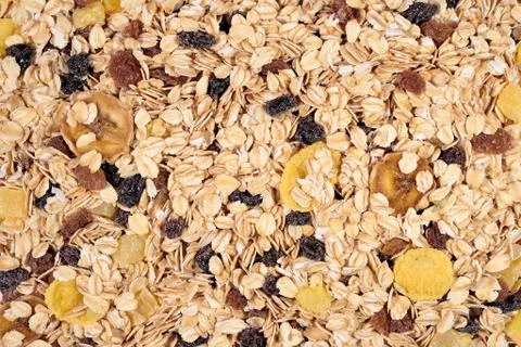 Musli background Foto stock