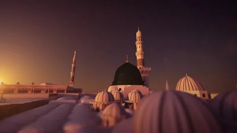 Muslim animated background motion graphics Stock Footage 326016595