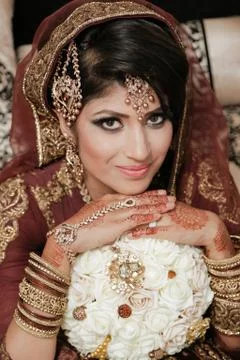 Muslim Bride Stock Photos