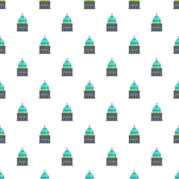 Muslim church pattern seamless イラスト素材