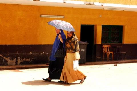 Muslim dressing cod - hijab Stock Photos