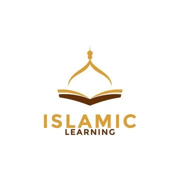 Muslim Learn logo, Islam learning logo template, Islamic Media Vector illus.. Stock Illustration