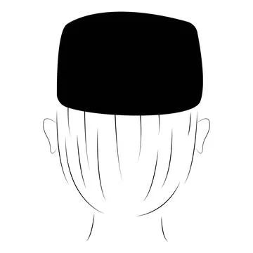 Muslim man vector element design Stock Illustration