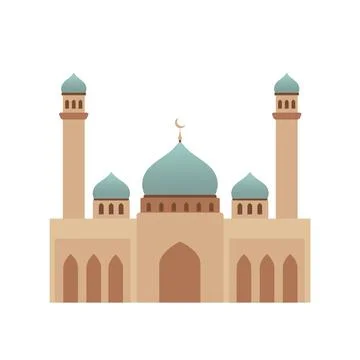 Muslim mosque vector illustration Stock-Illustration