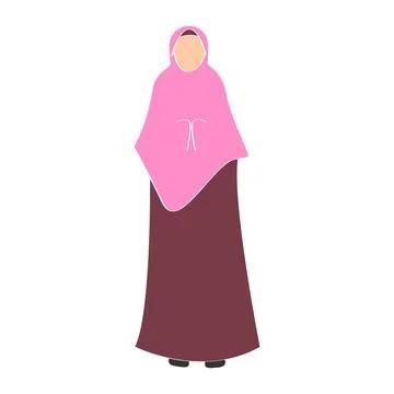 The muslim people vector design Stock Illustration