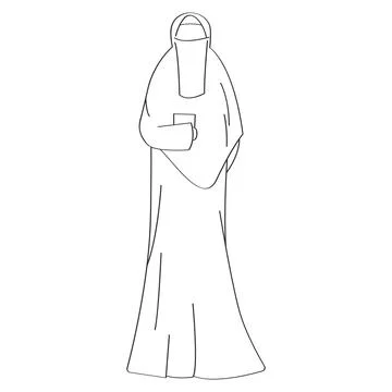 The muslim people vector design Stock Illustration