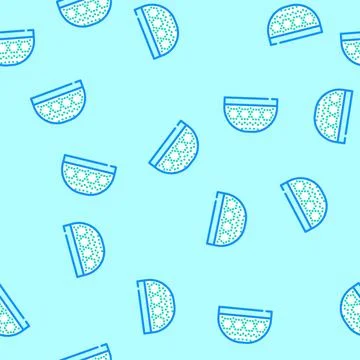 Muslim prayer cap kufi vector seamless pattern イラスト素材
