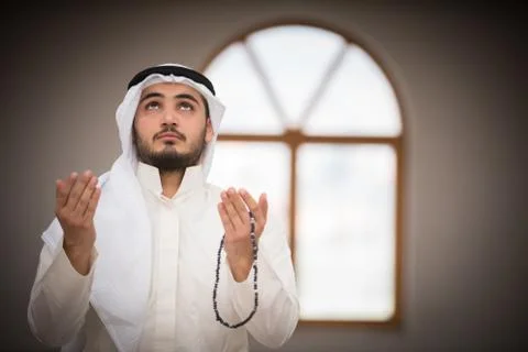 Muslim praying Stock Photos