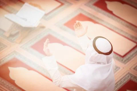 Muslim praying Stock Photos