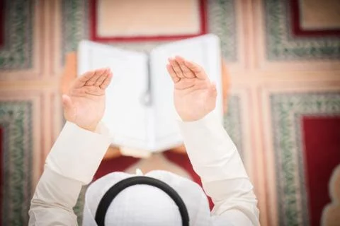 Muslim praying Stock Photos