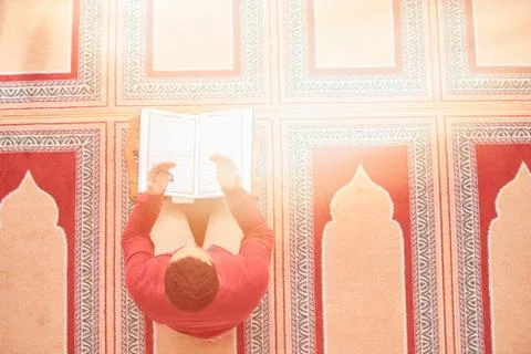 Muslim praying Stock Photos