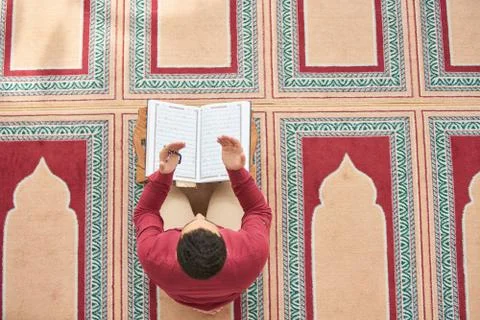 Muslim praying Stock Photos